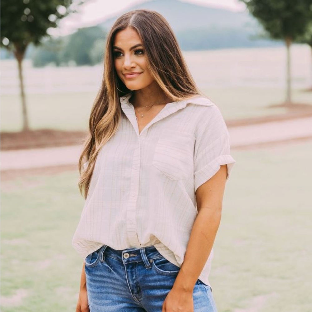 Hadley Striped Button Down